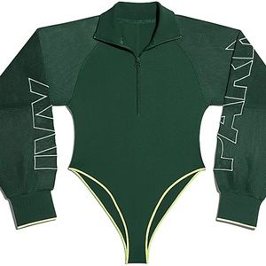 Ivy Park x Adidas Mesh Bodysuit - Green NWT -Large